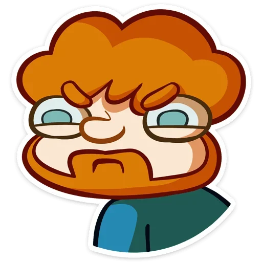 Эмодзи Рыжий Славик