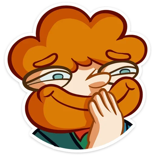 Эмодзи Рыжий Славик