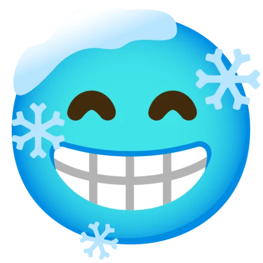 Эмодзи Снежный ком