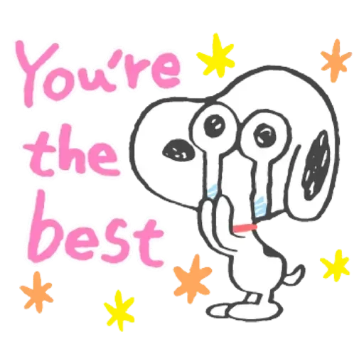 Эмодзи snoopy