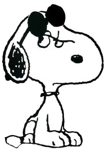 Эмодзи snoopy