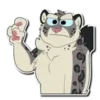Эмодзи Snow Leopard (round 2!)