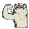 Эмодзи Snow Leopard (round 2!)