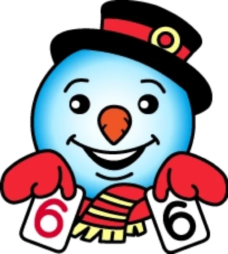 Эмодзи Снеговик