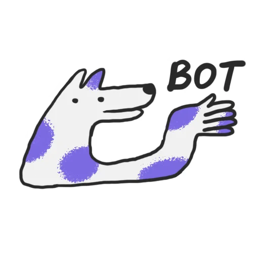 Эмодзи crococow dog