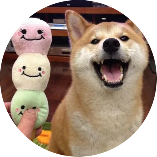 Эмодзи Собаки это Любовь