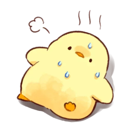 Эмодзи Soft and Cute Chicks Summer