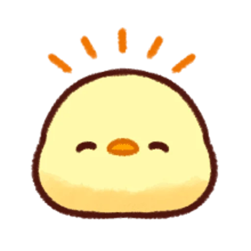 Эмодзи Soft and Cute Chicks Feelings