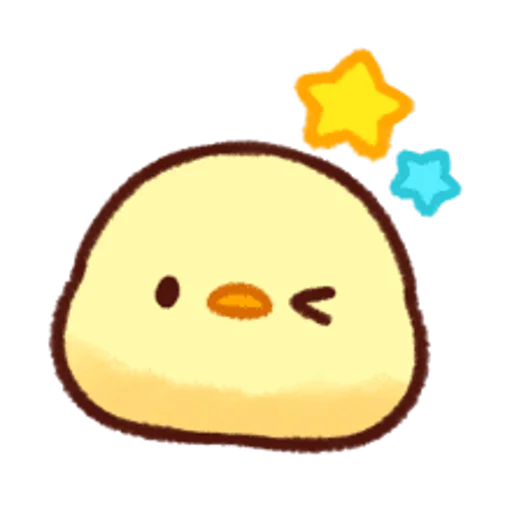 Эмодзи Soft and Cute Chicks Feelings