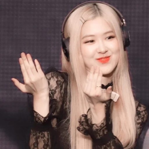 Эмодзи rose blackpink