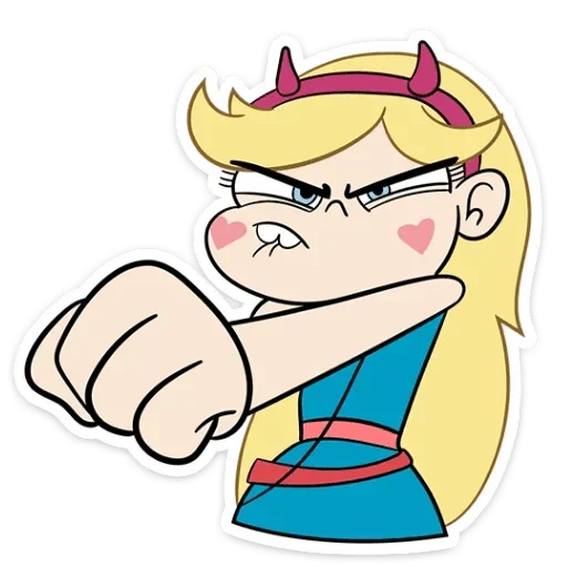 Эмодзи Star Butterfly