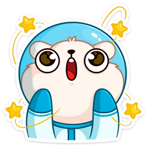 Эмодзи КосмоМишка