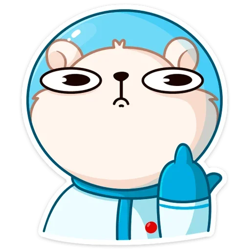 Эмодзи КосмоМишка