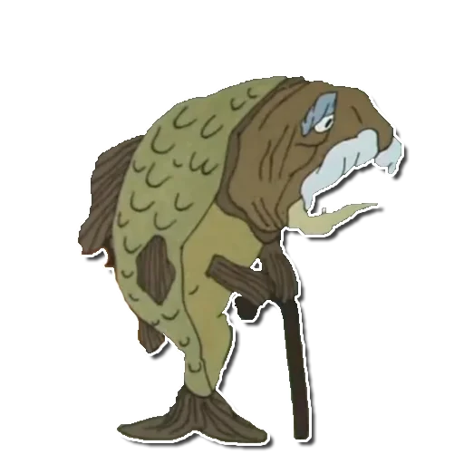 Эмодзи Ух ты, говорящая рыба!