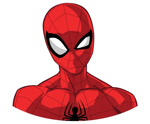 Эмодзи Человек-Паук без текста