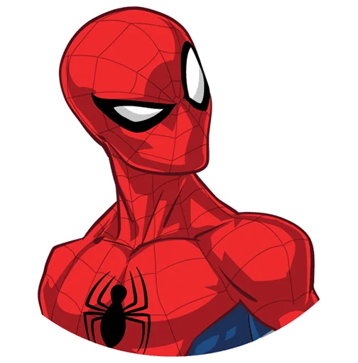 Эмодзи Человек-Паук без текста