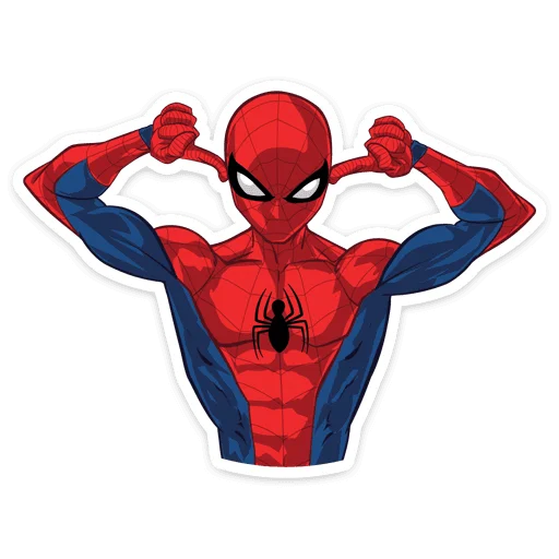 Эмодзи Человек-Паук без текста