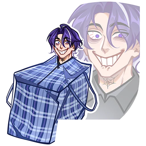 Эмодзи Пауки в отпуске Без Текста