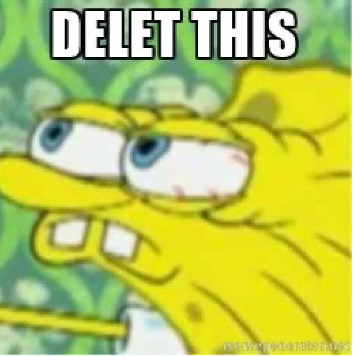 Эмодзи Spongebob