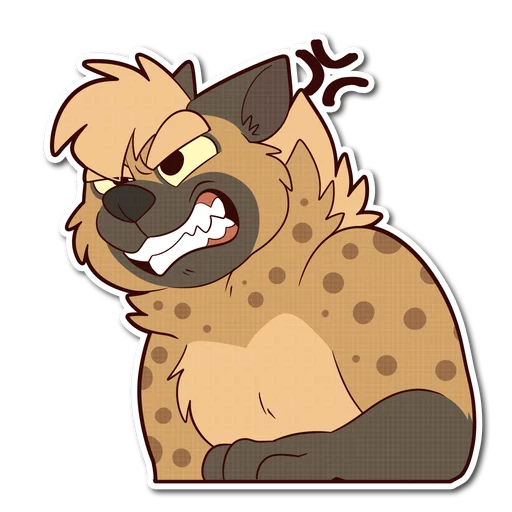 Эмодзи Spotted Hyena