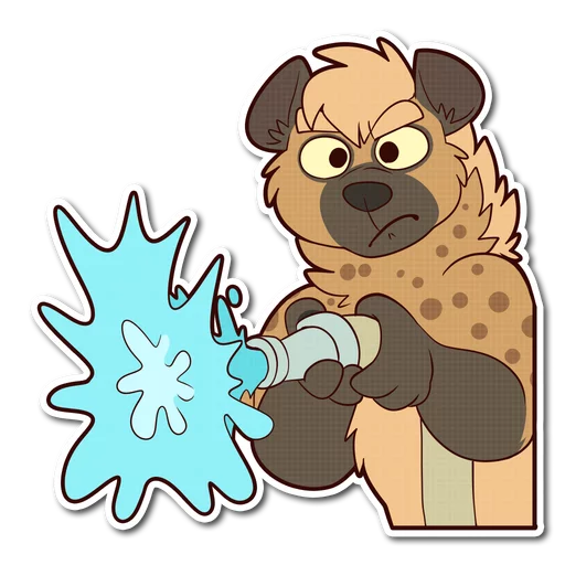 Эмодзи Spotted Hyena