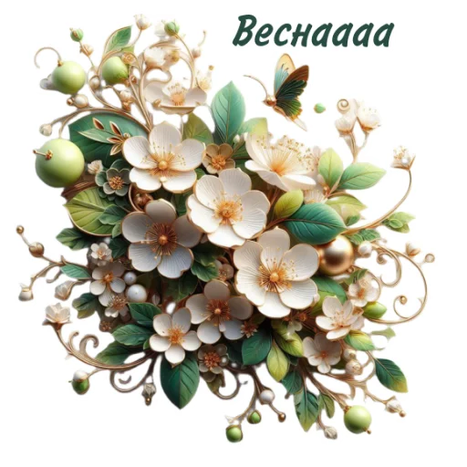 Эмодзи Весенний