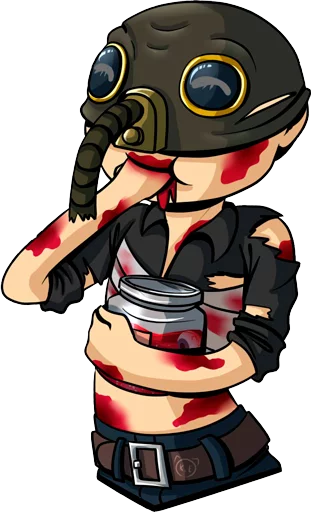 Эмодзи s.t.a.l.k.e.r