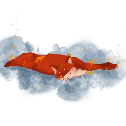 Эмодзи кот и лис