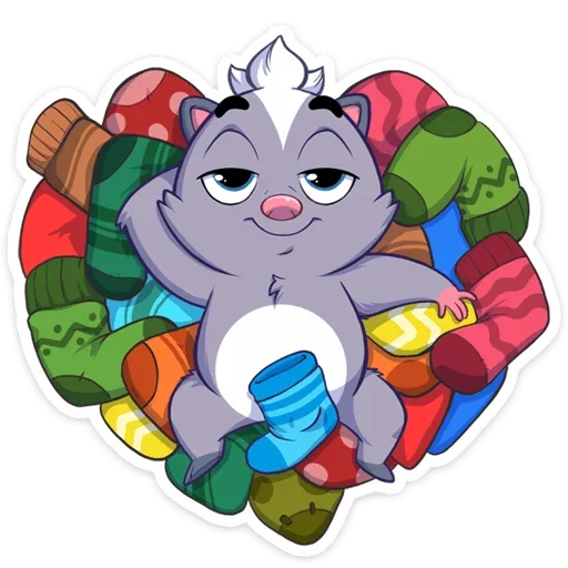 Эмодзи Скунс Стёпа