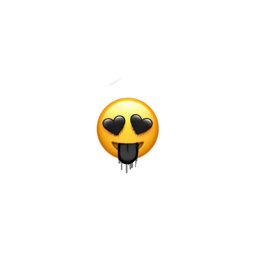 Эмодзи Чёрные стикеры