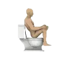 Эмодзи Туалетный Юмор