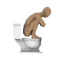 Эмодзи Туалетный Юмор