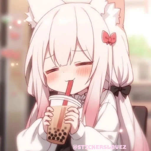 Эмодзи Gentle (anime chan)