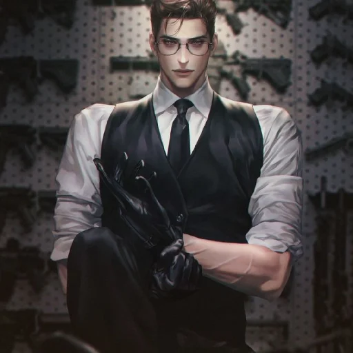 Эмодзи Anime Men