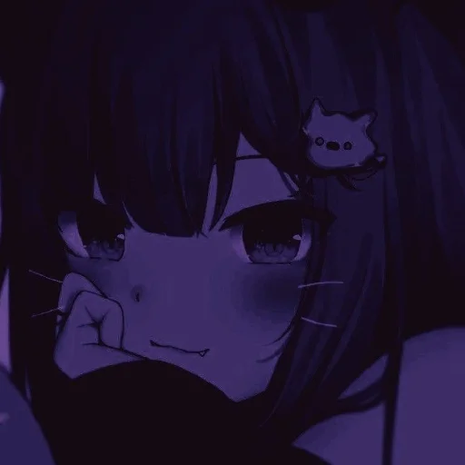 Эмодзи Violet (anime chan)