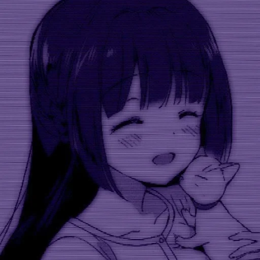 Эмодзи Violet (anime chan)