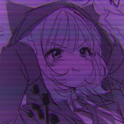 Эмодзи Violet (anime chan)