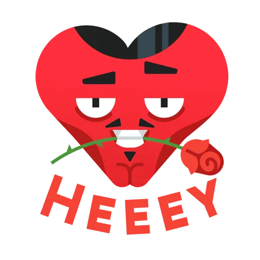 Эмодзи Made With Love