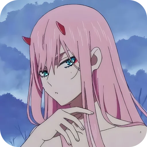 Эмодзи Darling in the Franxx