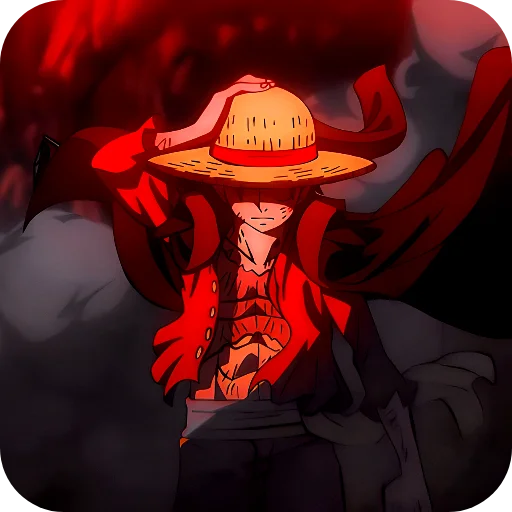 Эмодзи Monkey D Luffy