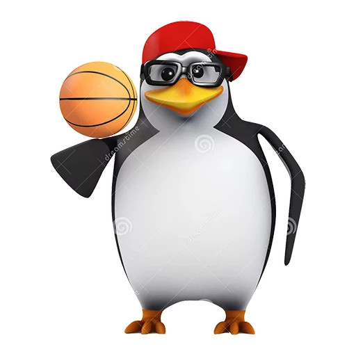 Эмодзи Dank 3d stock penguins