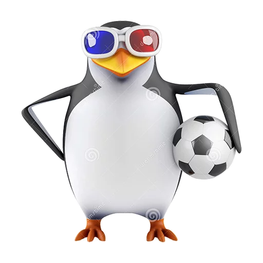 Эмодзи Dank 3d stock penguins