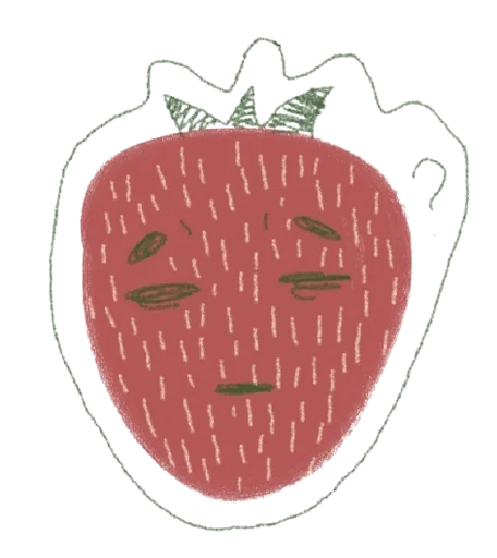 Эмодзи клубника