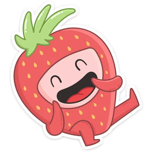 Эмодзи Клубничка
