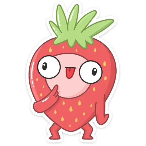 Эмодзи Клубничка