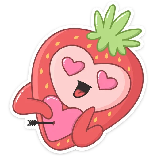 Эмодзи Клубничка