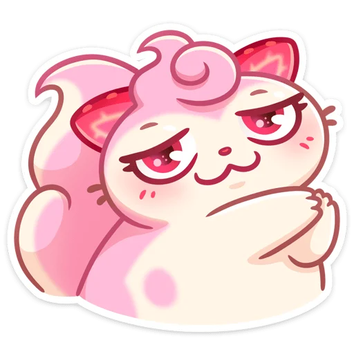 Эмодзи Клубничка Душечка