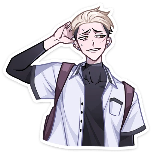 Эмодзи Старшеклассник Артём