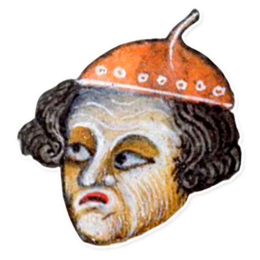 Эмодзи suffering medieval faces