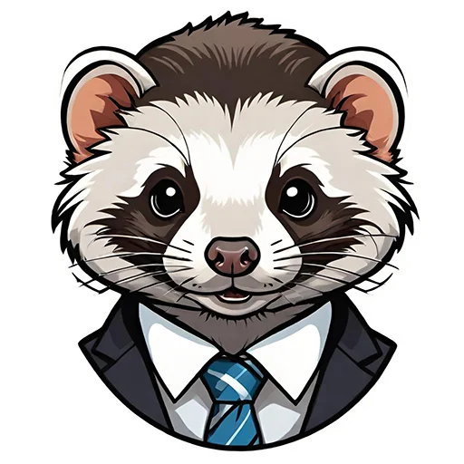 Эмодзи Suit polecat